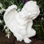 Preview: Engel weiß-creme, Höhe 20 cm