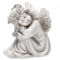 Preview: Trauerdekoration mit Engel Skulpturen