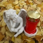 Preview: Grabengel mit Kerzenhalter