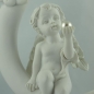 Preview: Sitzende Engel Figur mit Mond auf Wolke, Deko Engel