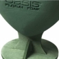 Preview: Oasis® Herz 3 D Bioline mit Holzunterlage, Trauerschmuck