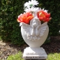 Preview: Always in our hearts Grabschmuck Engel und Blumen
