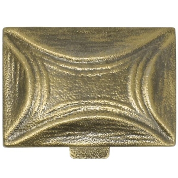 Rechteckige Stahl Weihwasserschale mit Deckel