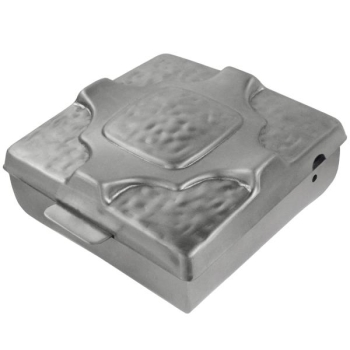 Weihwasserbehälter Edelstahl. Weihwasserschale