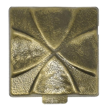 Weihwasserkessel bronze Stahl mit Deckel