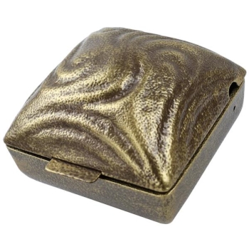 Weihwasserbecken bronze Stahl mit Deckel