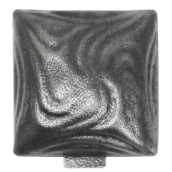 Weihwasserbecken alufarben Stahl mit Deckel