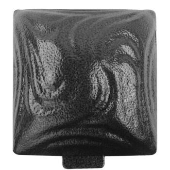 Weihwasserbecken schwarz Stahl mit Deckel