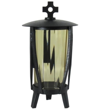 Kerzenlaterne Grablaterne mit Klappdeckel