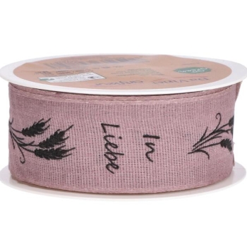 Trauerband rosa altrosa