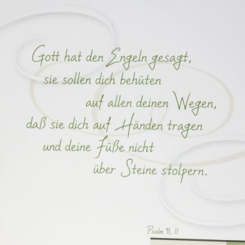 Kondolenzkarte Stille Anteilnahme mit Text und Kuvert