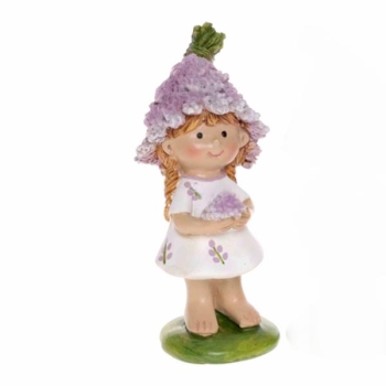 Lavendelkind Mädchen weiss lila