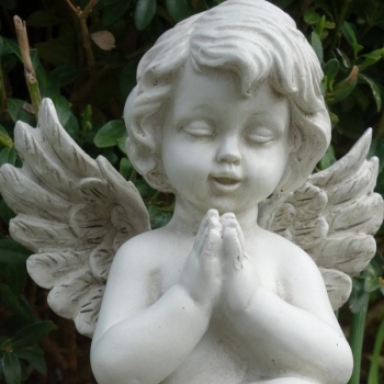 Schöne Engel Figur, 16 cm