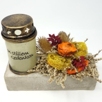 Grabgesteck mit Licht