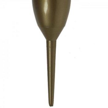 Grabvase Kunststoff gold, Steckvase. 28,5cm. 1 Stück