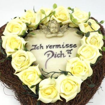 Verziertes Natur Grabherz