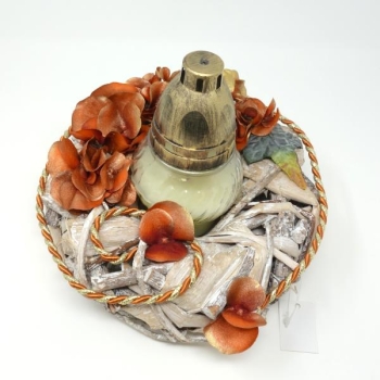 Grabgesteck Hortensien mit Licht