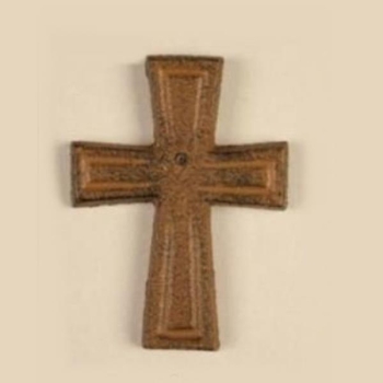 Gusseisen Kreuz in rost. H13cm