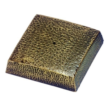 Metall Guss Sockel, Größe 13 cm x 13 cm