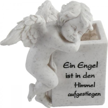 Ein Engel ist in den Himmel aufgestiegen. 16cm.