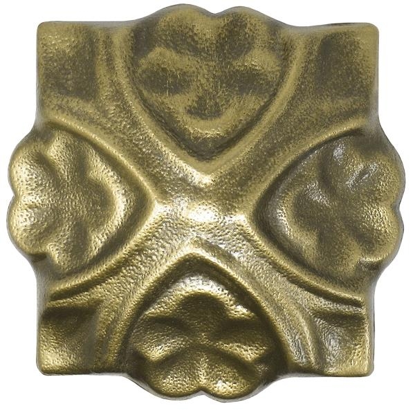 Weihwasserbehälter Stahl mit Deckel bronze