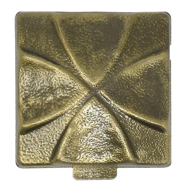 Weihwasserkessel bronze Stahl mit Deckel