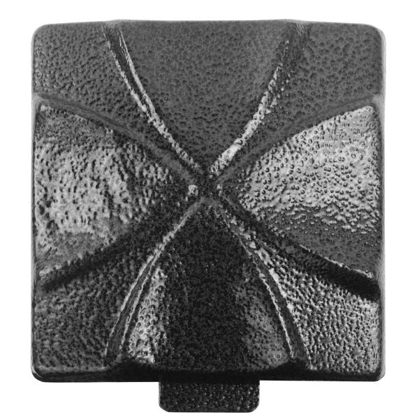 Schwarzer Weihwasserkessel Stahl mit Deckel