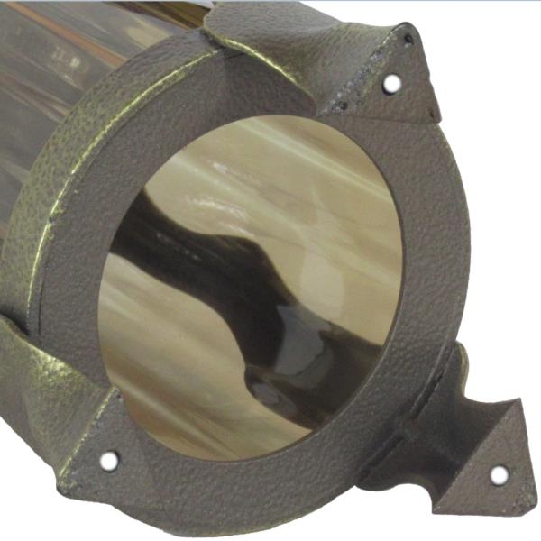 Runde Grablaterne Stahl, 21cm