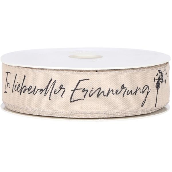 Band Trauer In liebevoller Erinnerung