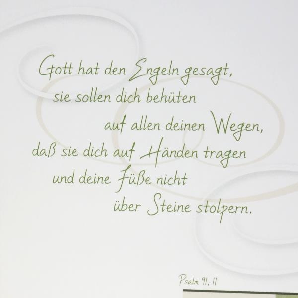 Kondolenzkarte Stille Anteilnahme mit Text und Kuvert