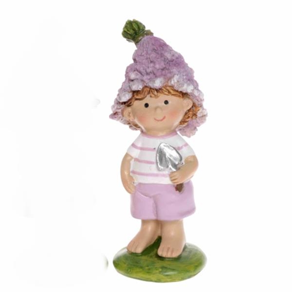 Lavendelkind Junge weiss lila