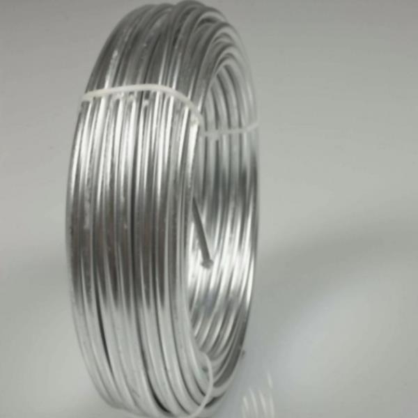 Aluminiumdraht Silber. 2 mm, 60 Meter.