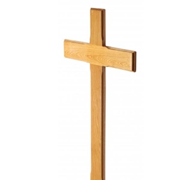 Kreuz aus Holz für das Grab