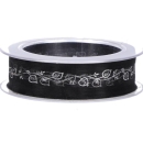 Trauerflor Breite 25mm, Länge 25 Meter