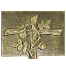 Becken mit Kreuz und Ranke