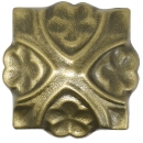 Weihwasserbehälter Stahl mit Deckel bronze