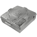 Weihwasserbehälter Edelstahl. Weihwasserschale