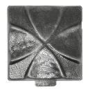 Weihwasserkessel Stahl mit Deckel alufarben