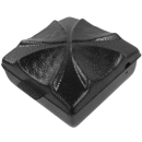 Schwarzer Weihwasserkessel Stahl mit Deckel