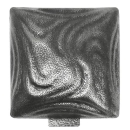 Weihwasserbecken alufarben Stahl mit Deckel