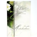 Trauerkarte mit Briefumschlag