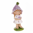 Lavendelkind Mädchen weiss lila