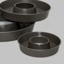 Pflanzring aus Kunststoff, Rondino Ring anthrazit 35cm
