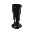 Bodenvase Schwarz, Blumenvase zum stellen.