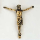 Christuskörper Metallguss, 26cm x 23cm