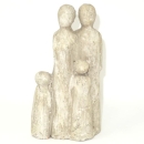 Familien Figur, Beton, 19cm