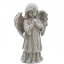 Grabengel traurig, Engel Figur stehend und betend. 24 cm.