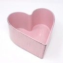 Kleine Grabschale Herz rosa. 16cm. 1 Stück