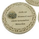 Trauerschmuck Grabschmuck Gedenkplatte mit Inschrift