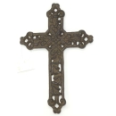 Deko Kreuz aus Metallguss, 24cm